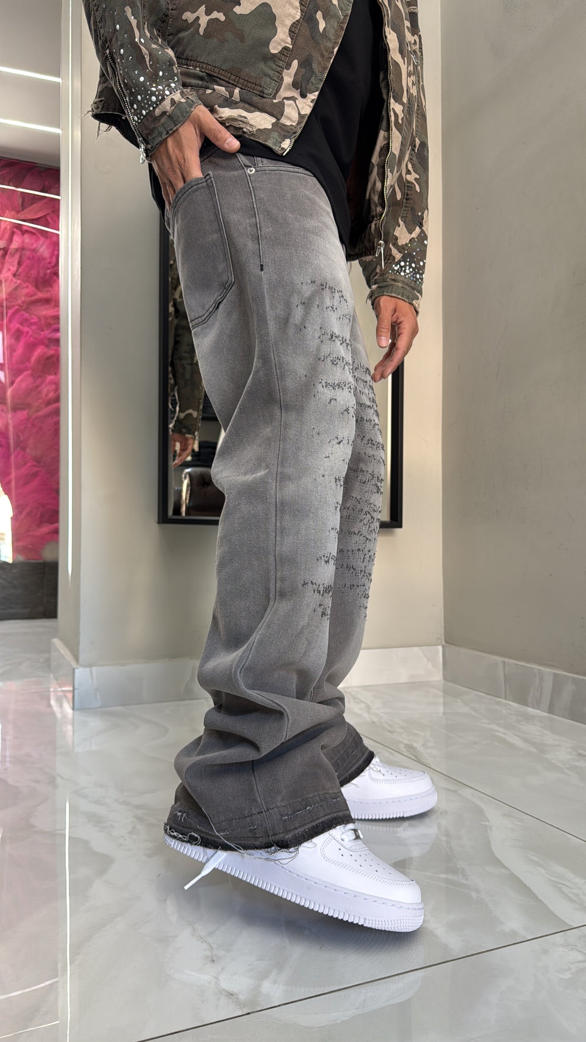 Jeans Flared Dark 1.5
