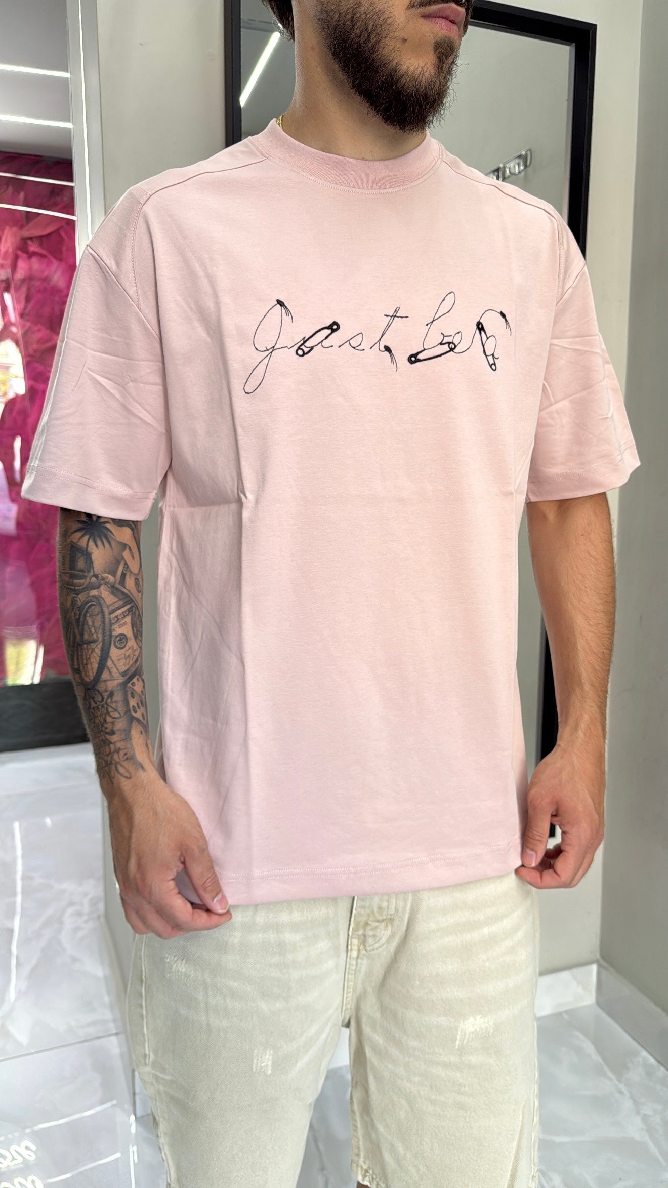 T-shirt SimpleMan Pink