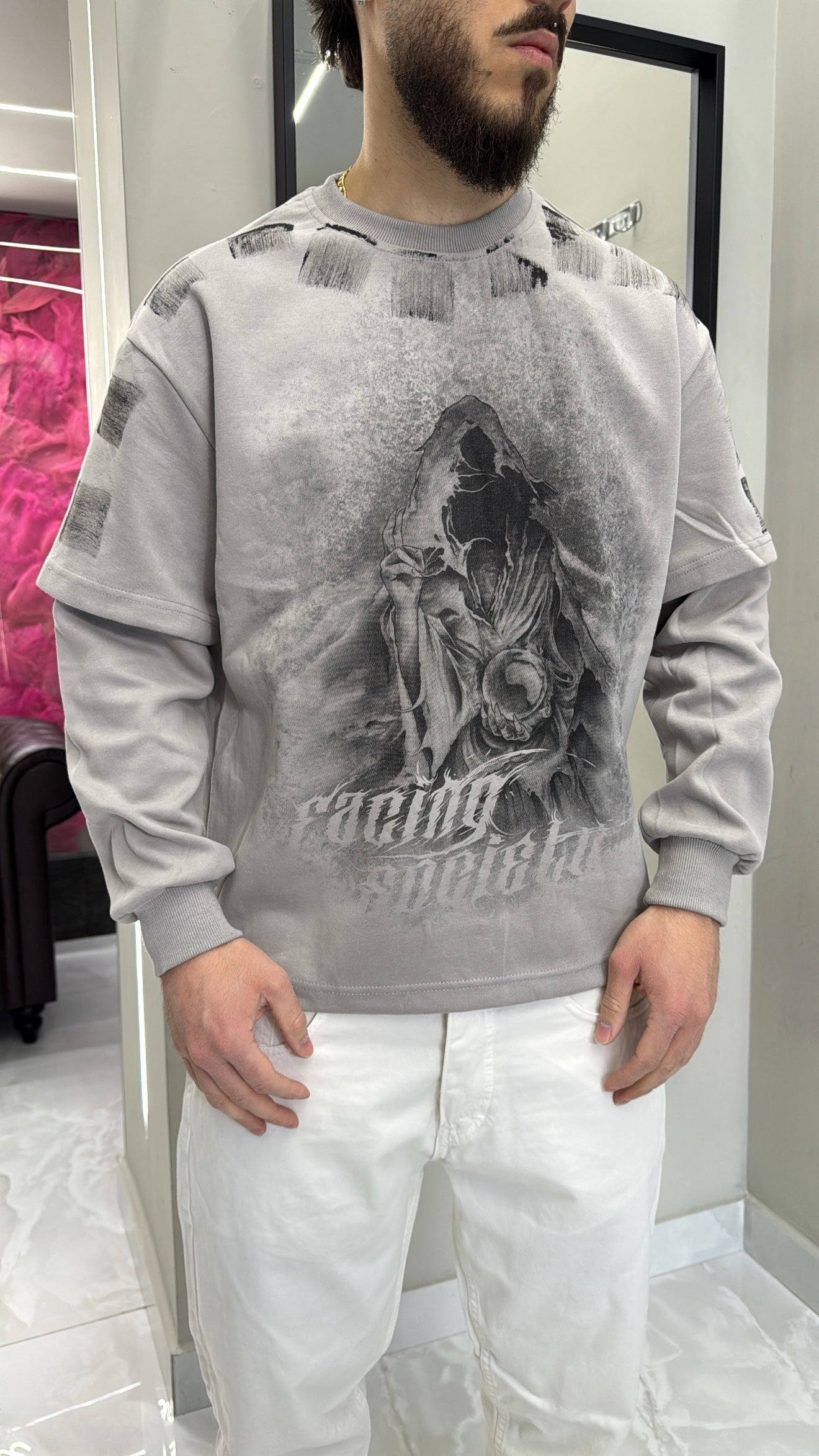 Longsleeve grey magic
