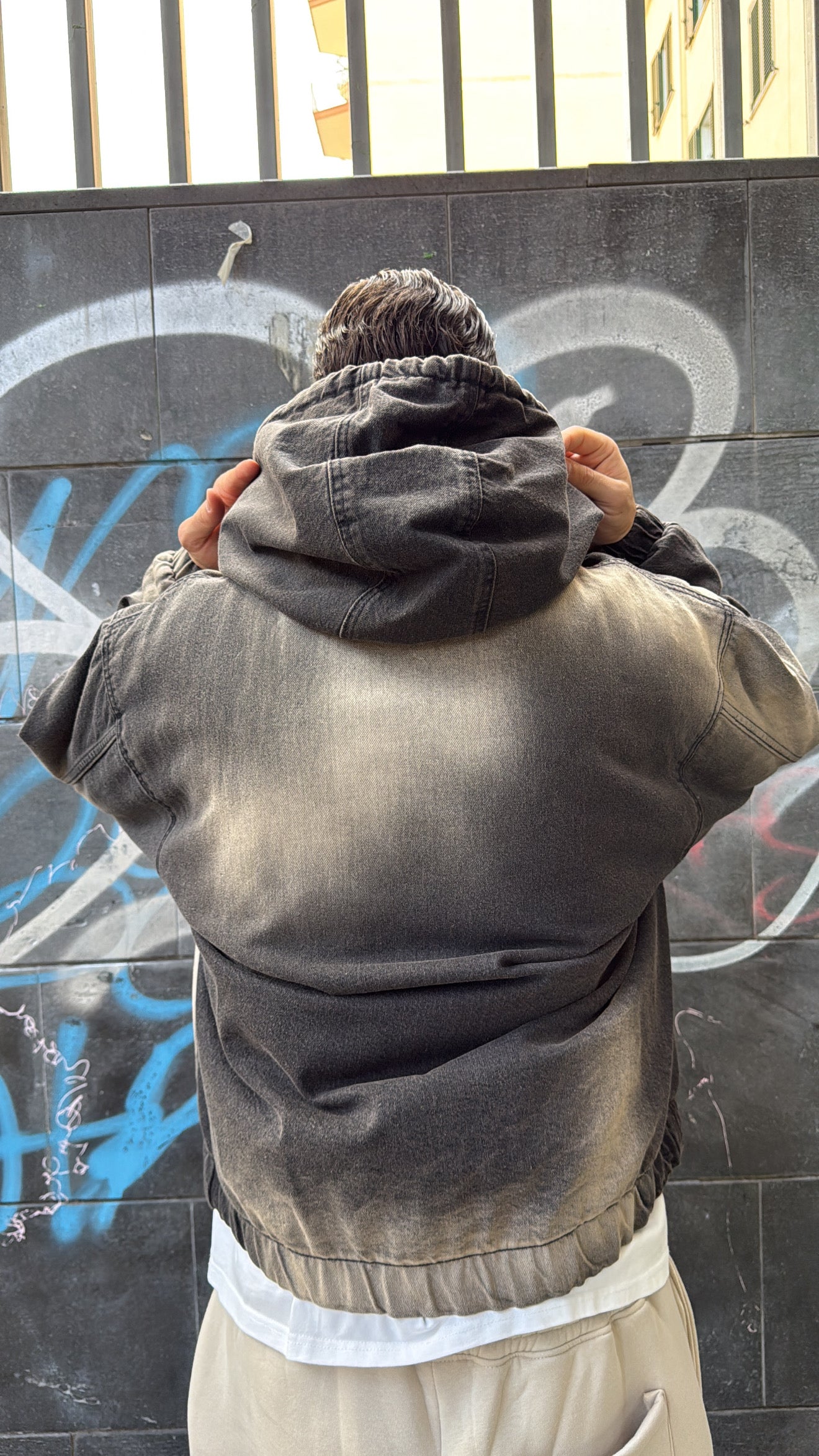 Giubbino di jeans WST WASH