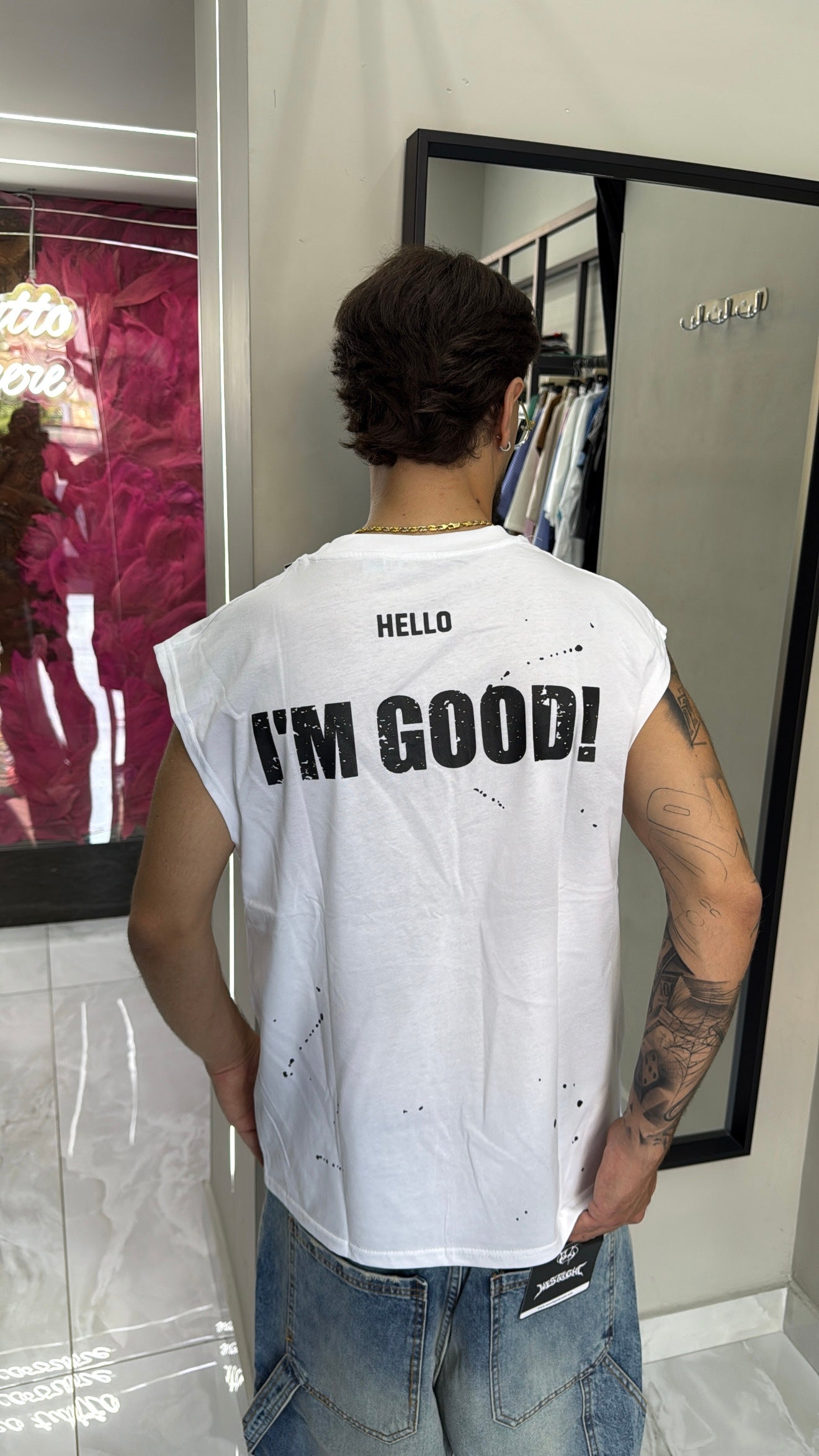 T-shirt Smanicato Goodboy