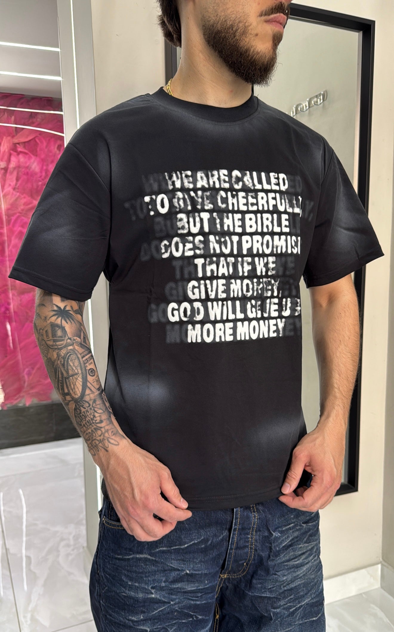 T-shirt Promise Black