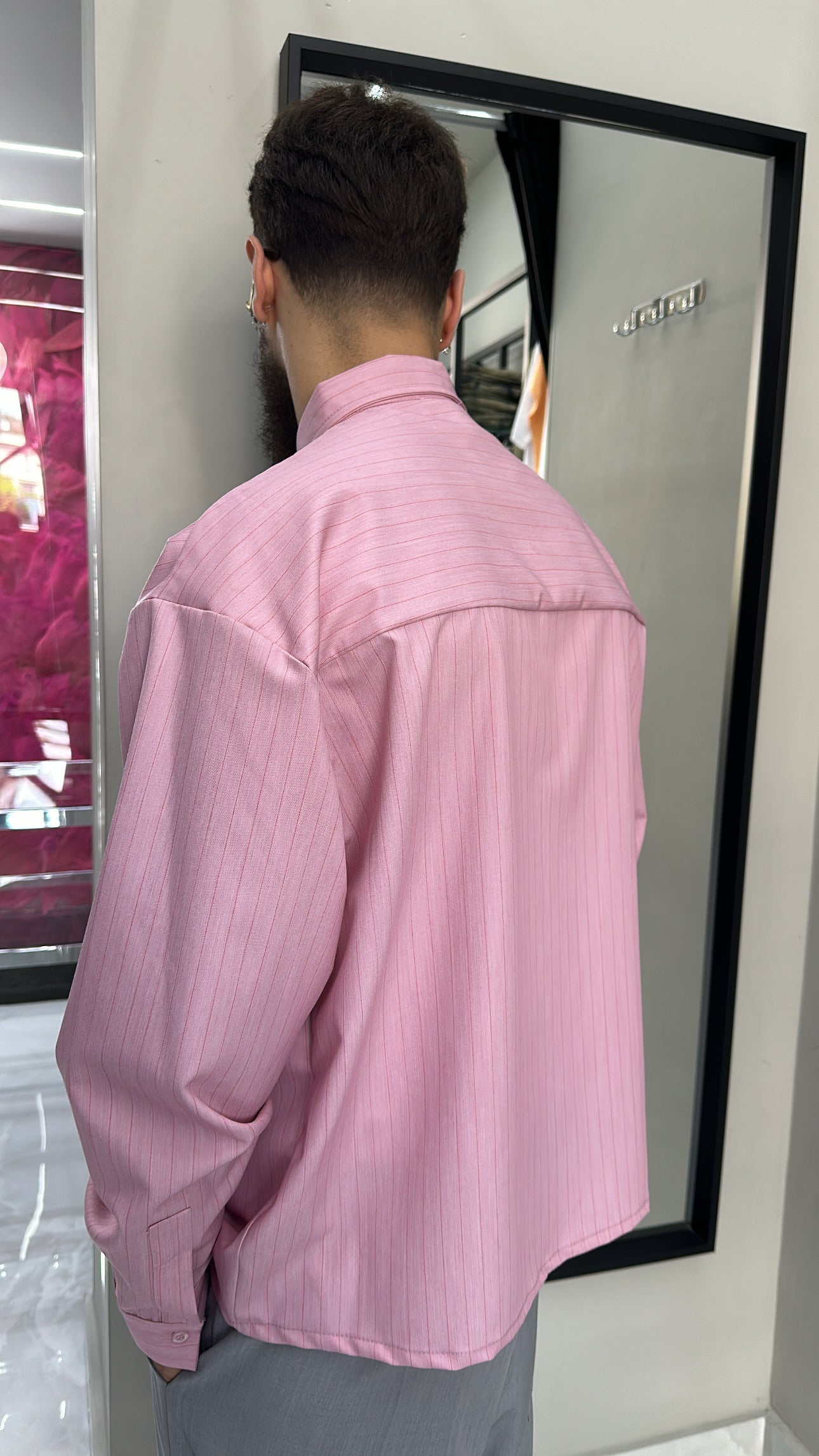 Camicia All in Pink Crop