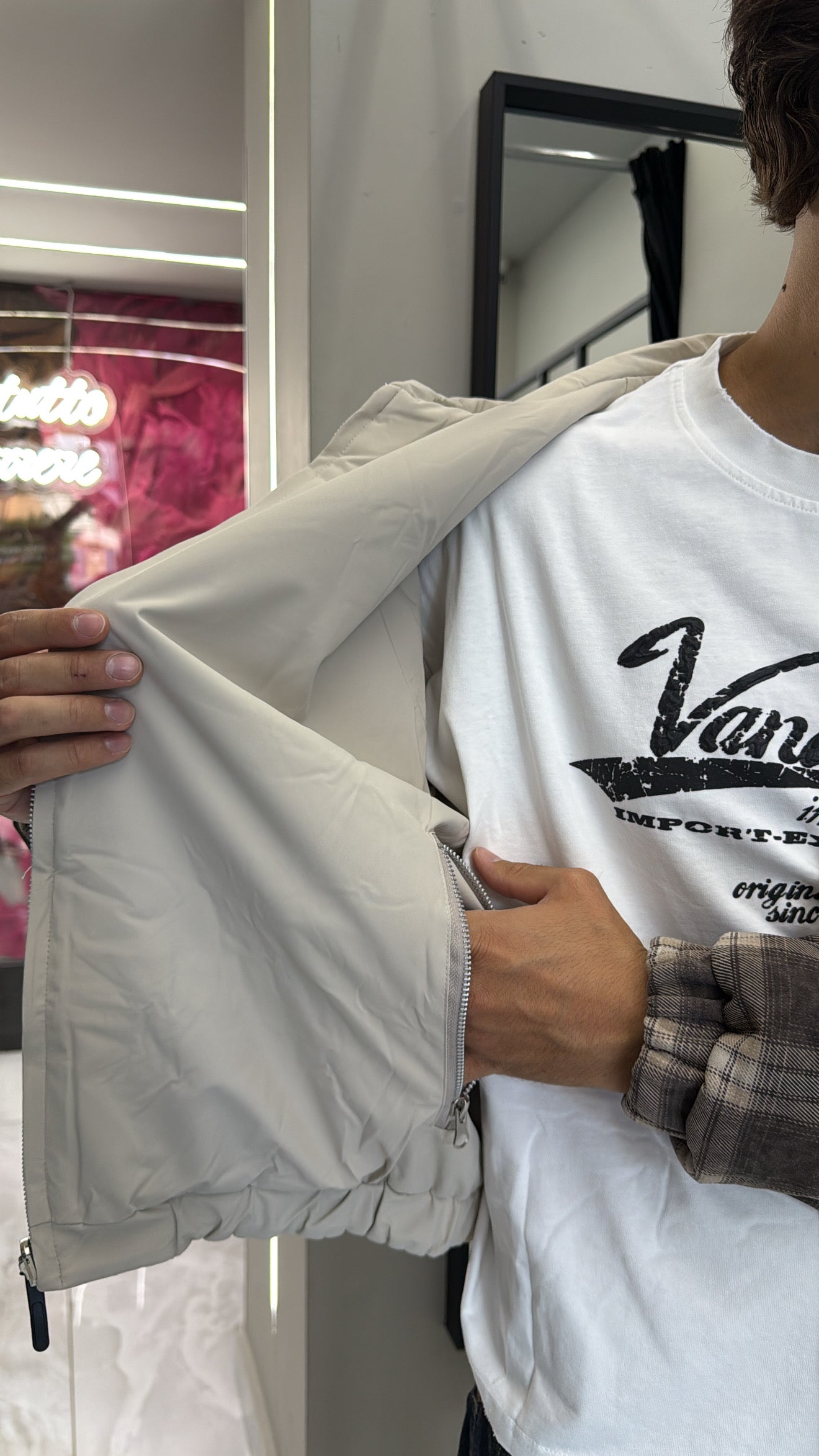 Jacket DoubleFace Sand