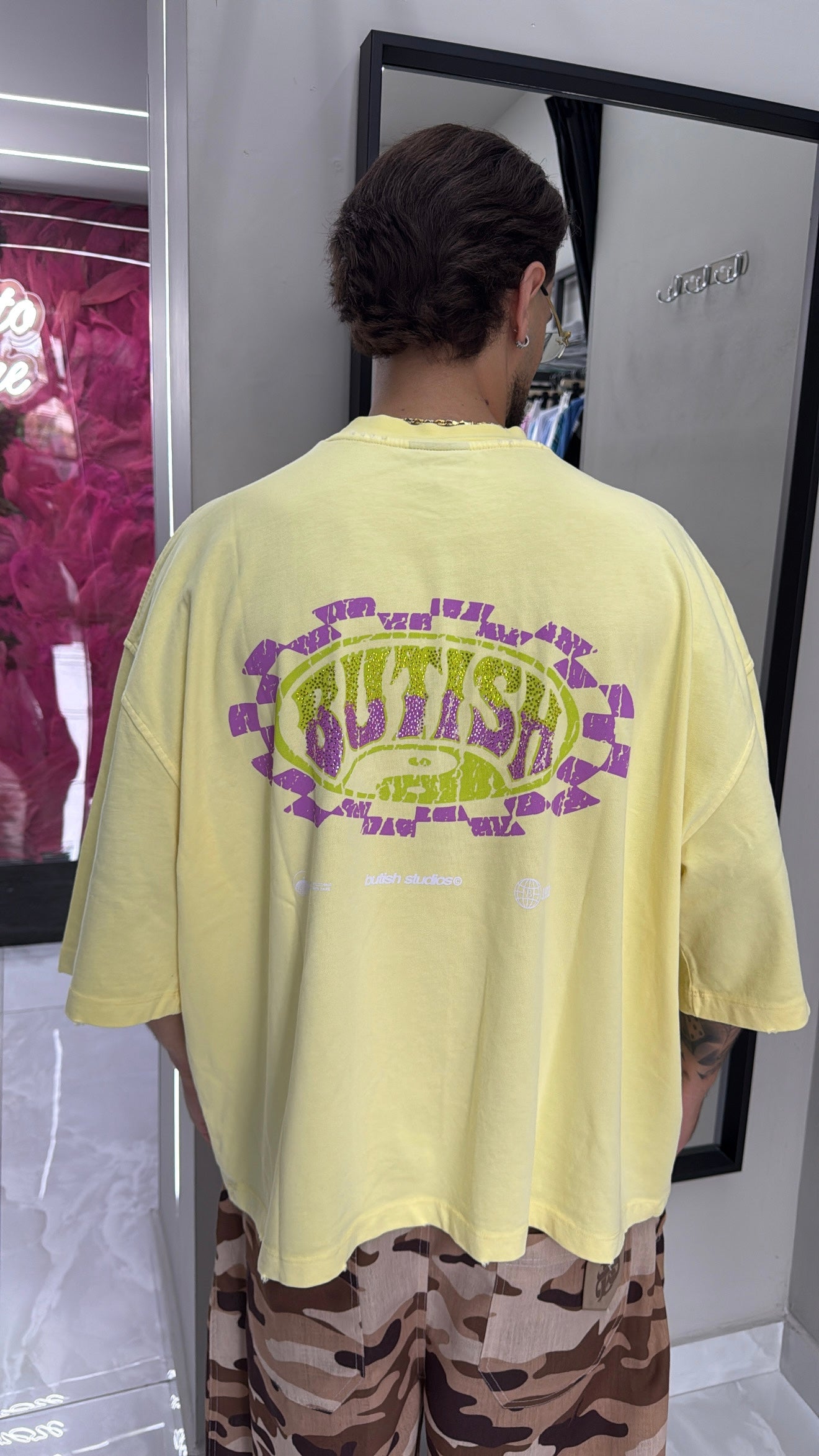 T-shirt Surfer Yellow