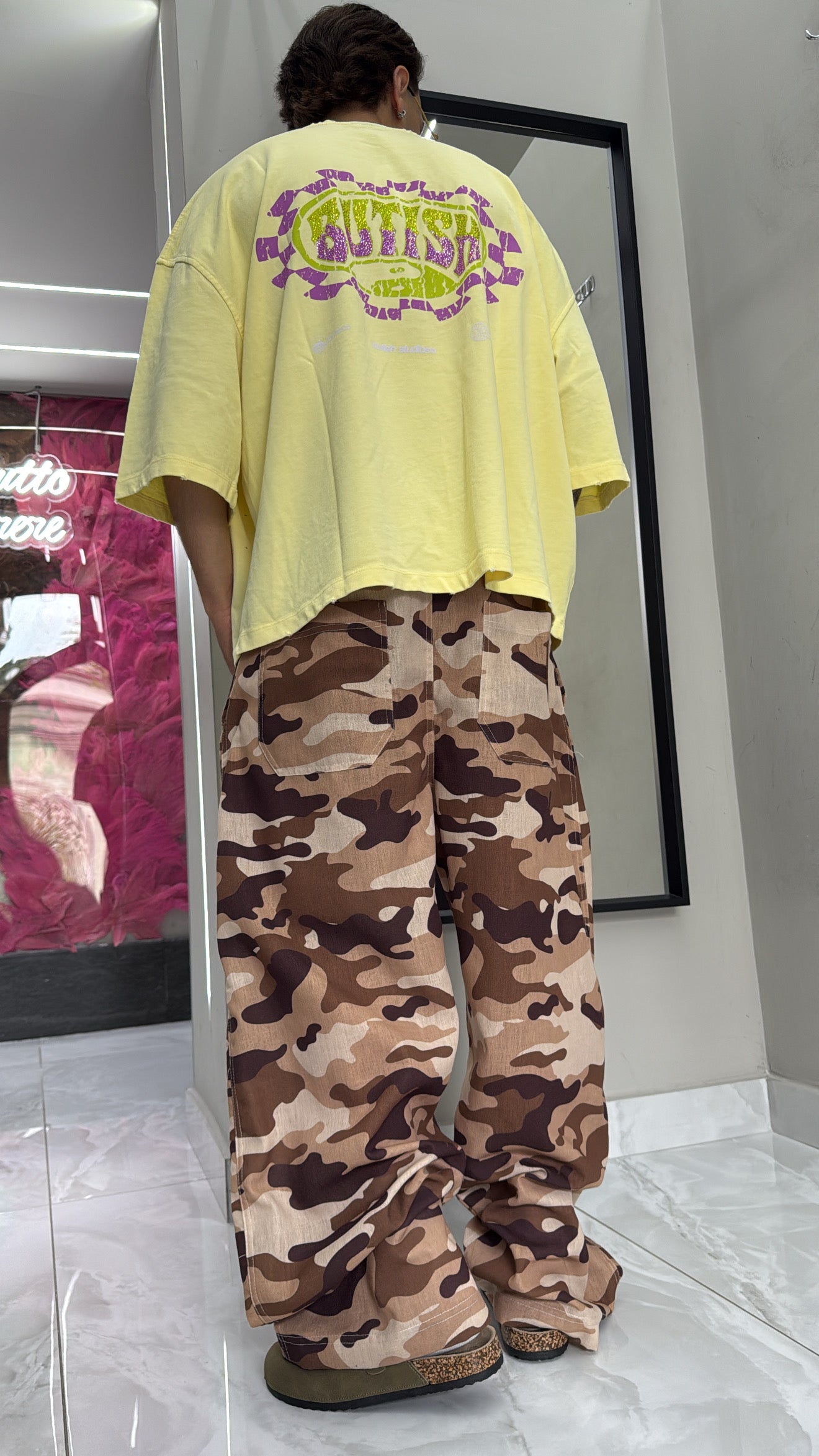 Pantalone Lino Miltary