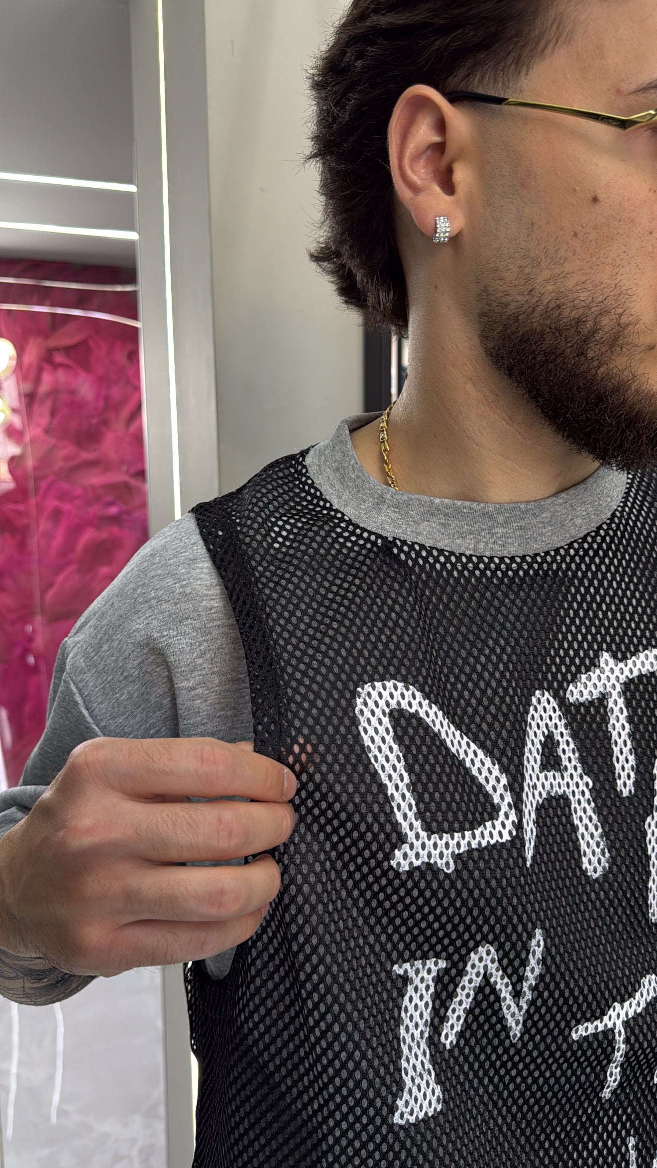 T-shirt Dating grey