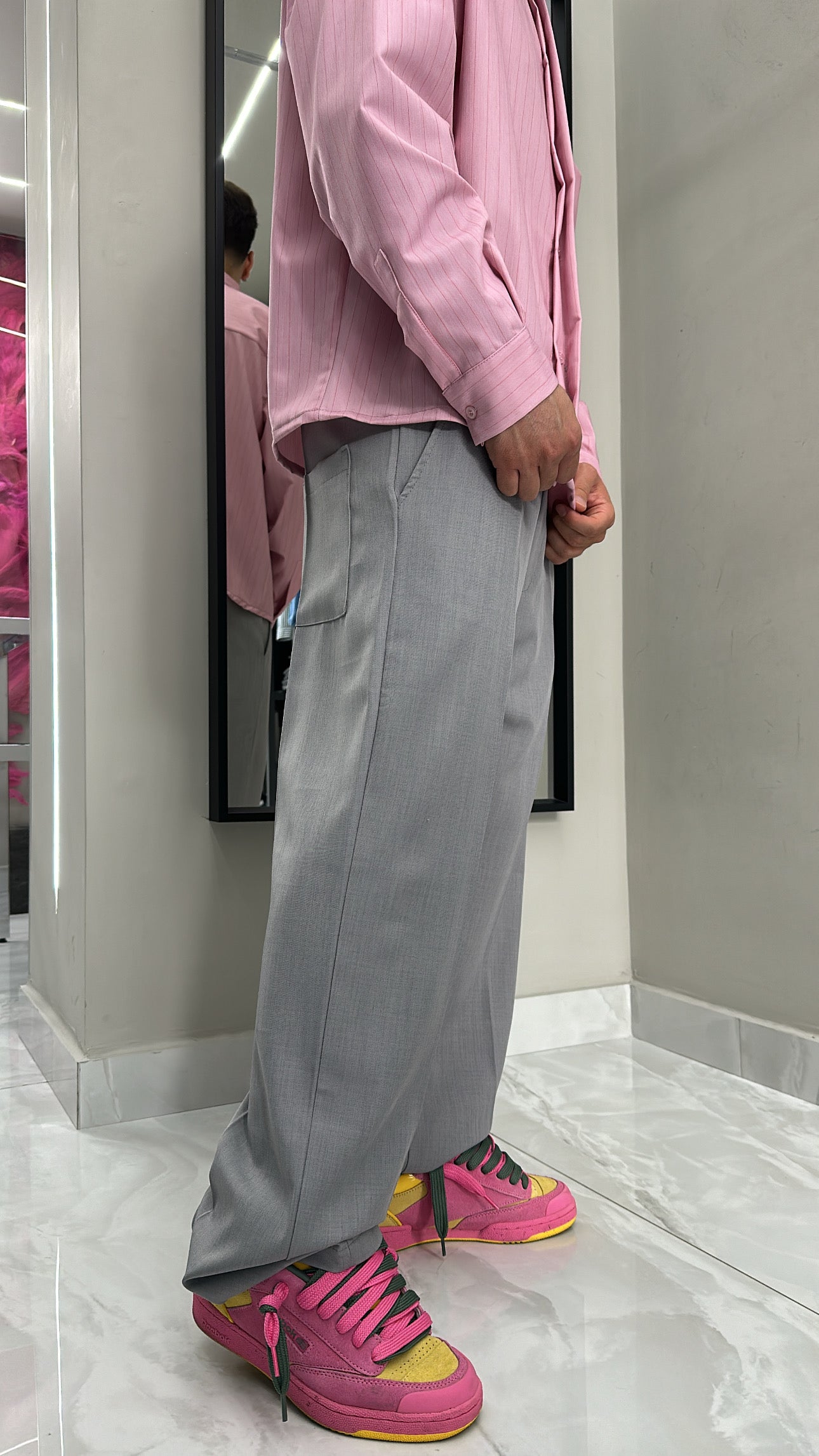 Camicia All in Pink Crop