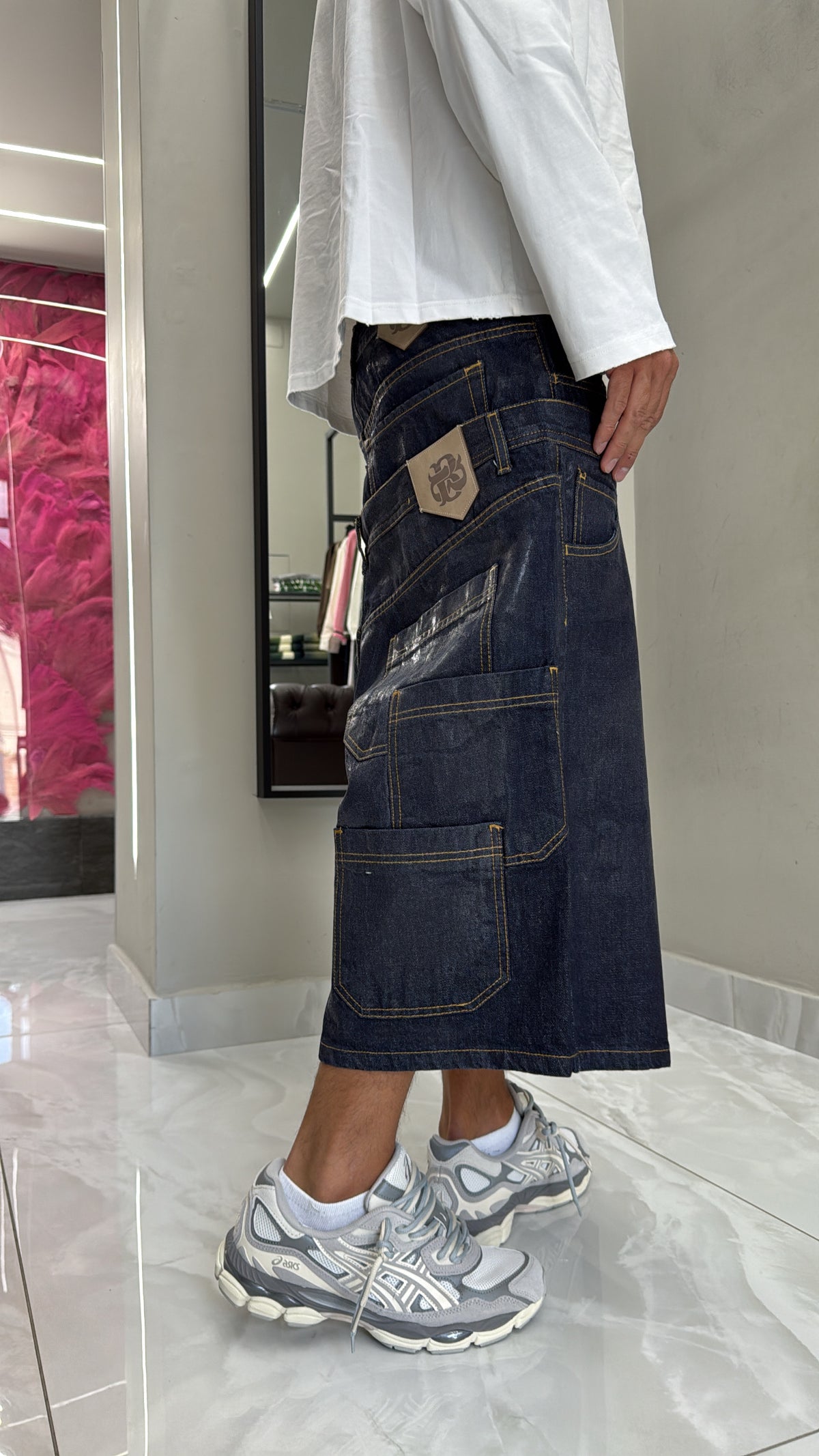 Jorts Denim Double Raw