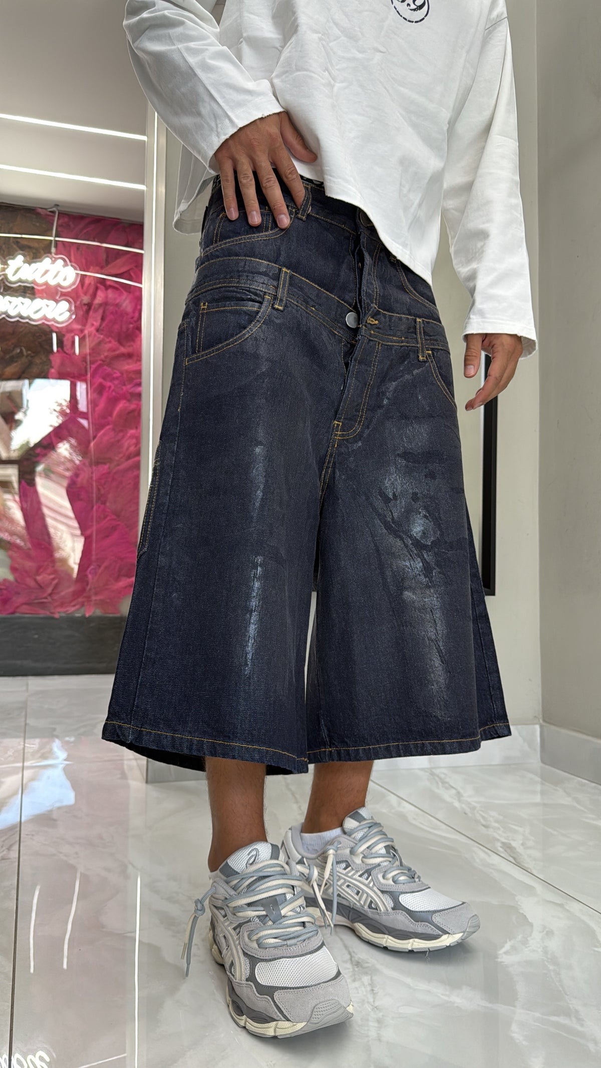 Jorts Denim Double Raw