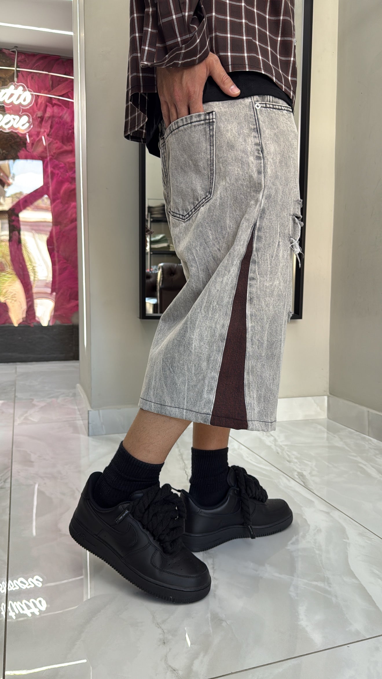 Jeans Jorts Relax Custom