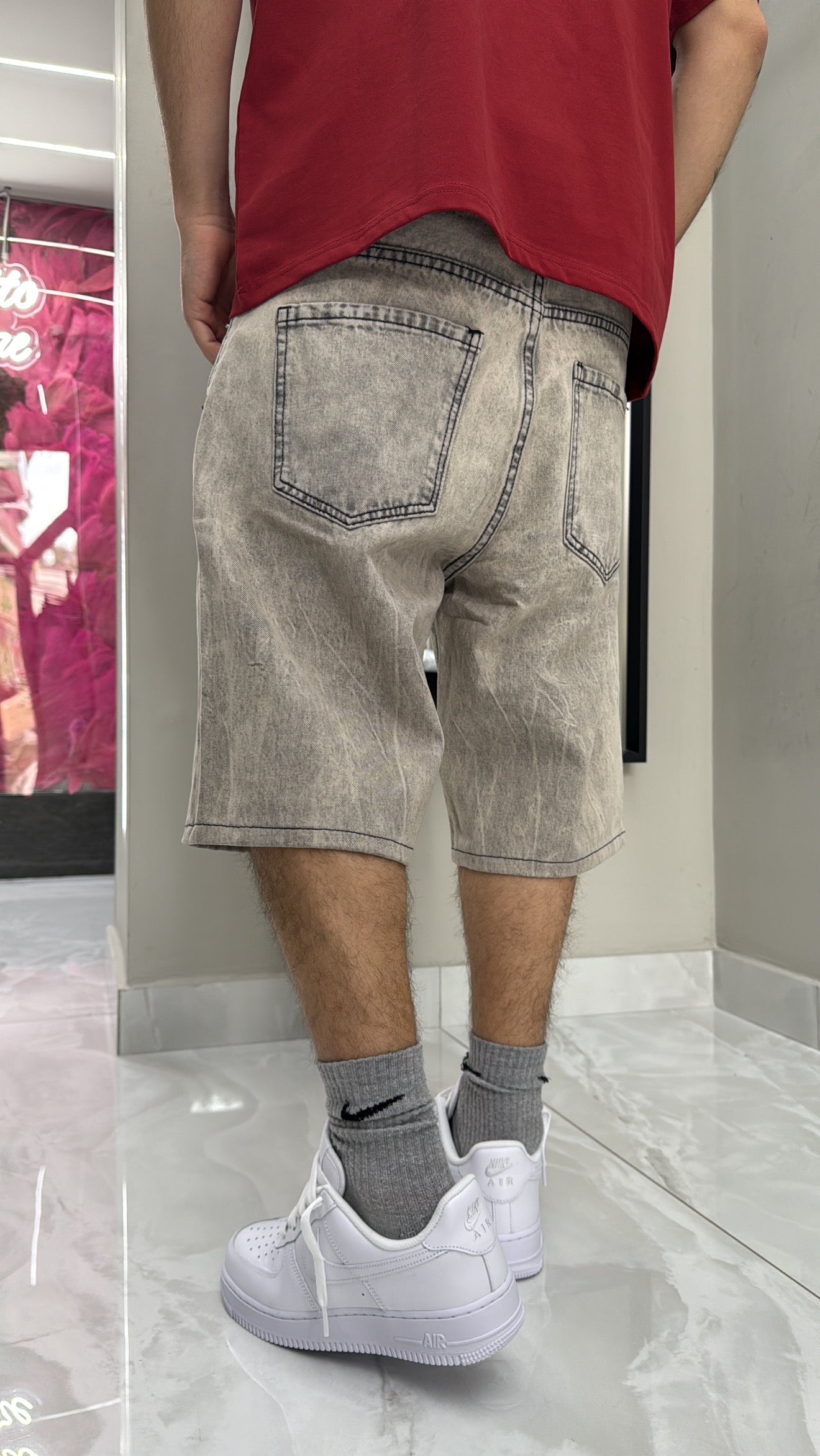 Jeans relaxed shorts