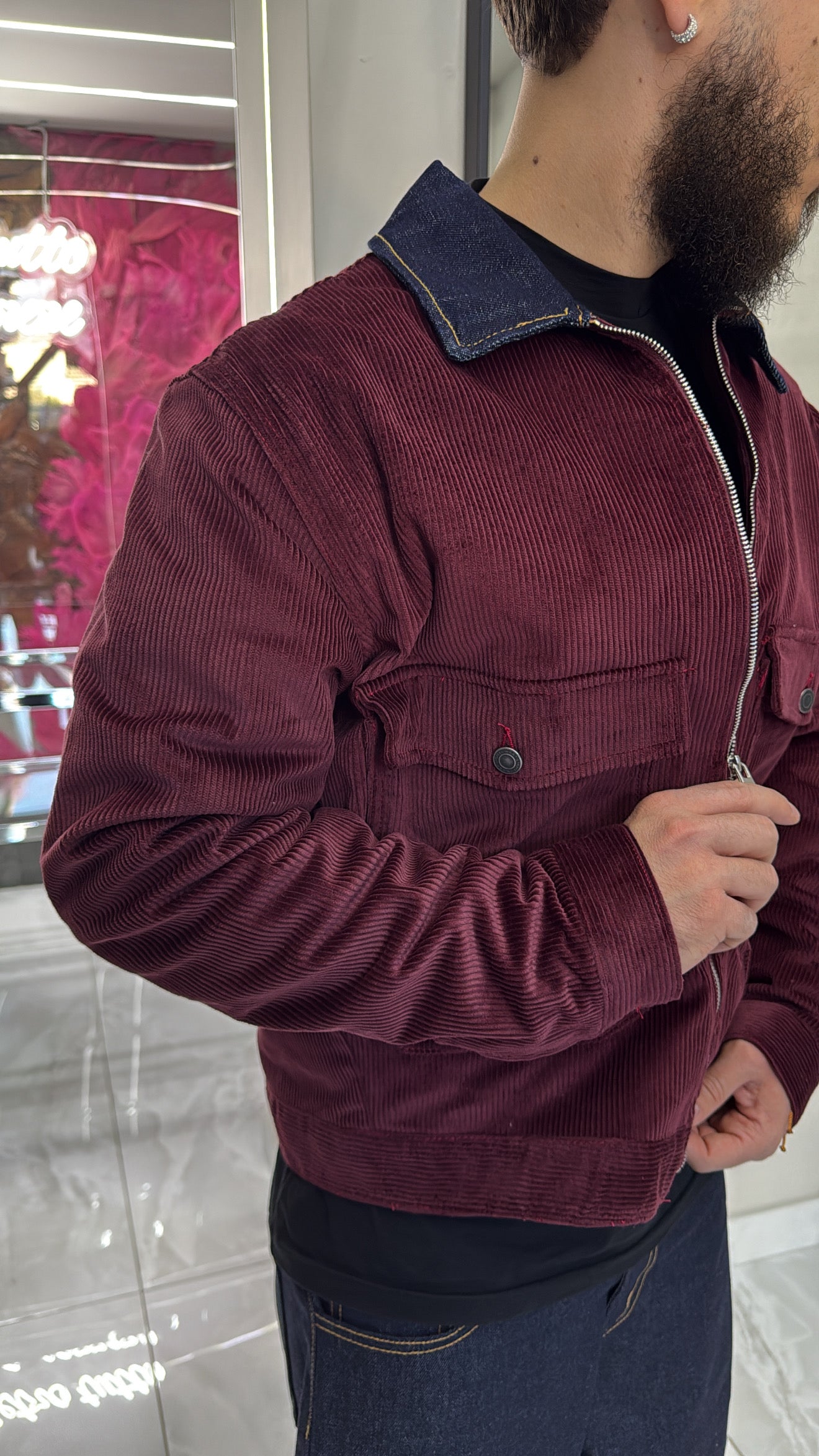 Jacket Burgundy