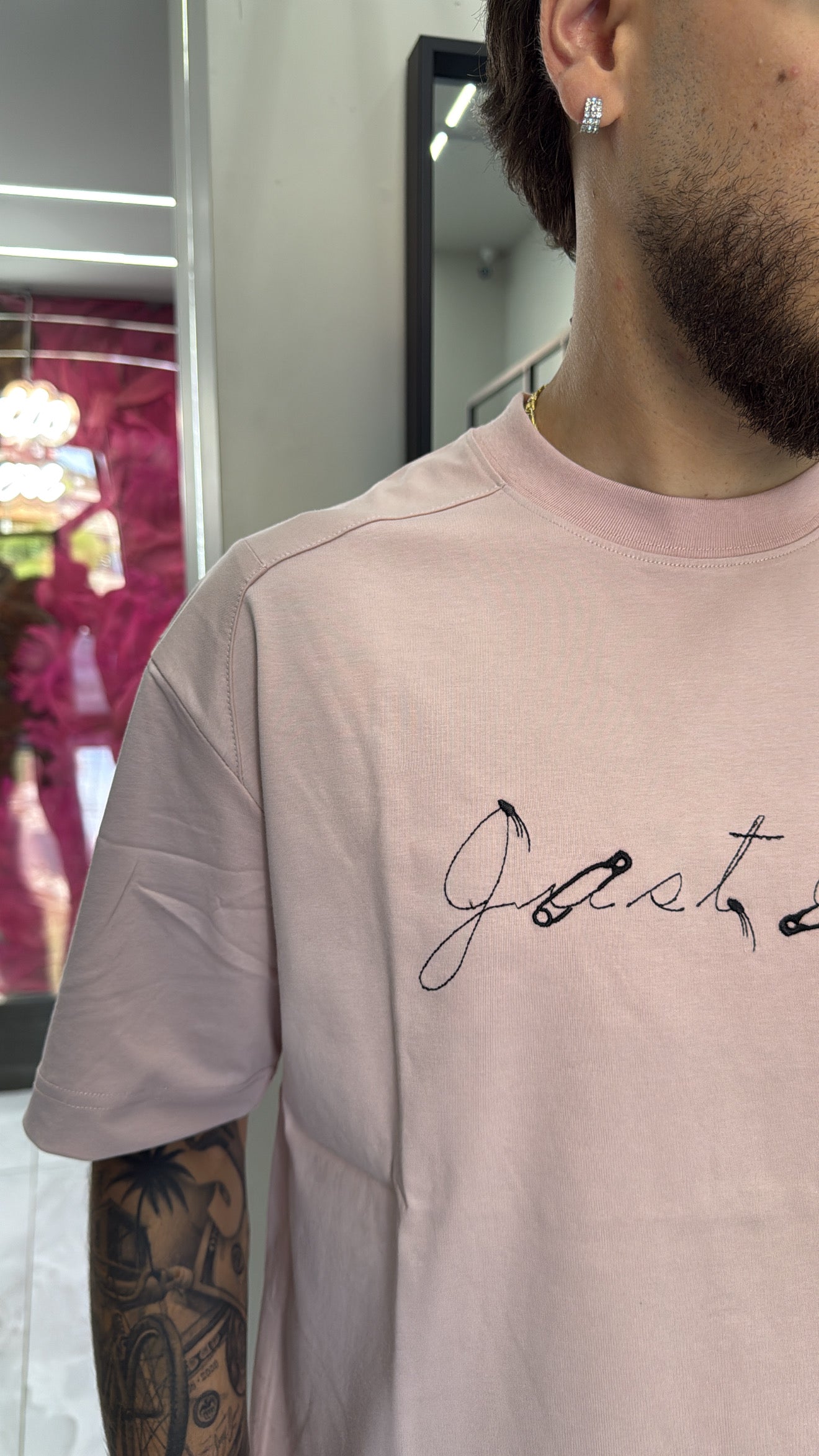 T-shirt SimpleMan Pink