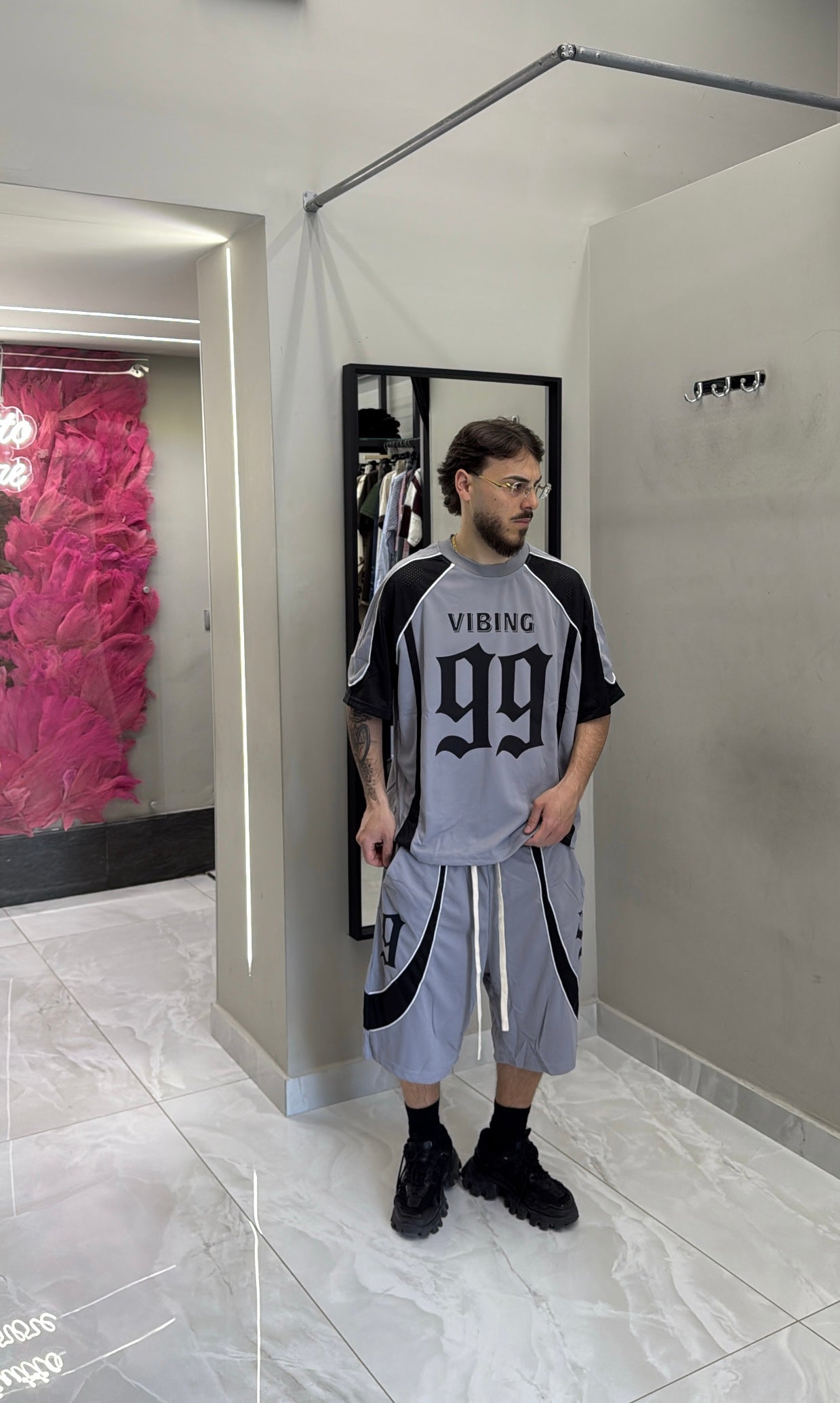 Coordinato Vibing 99 Grey