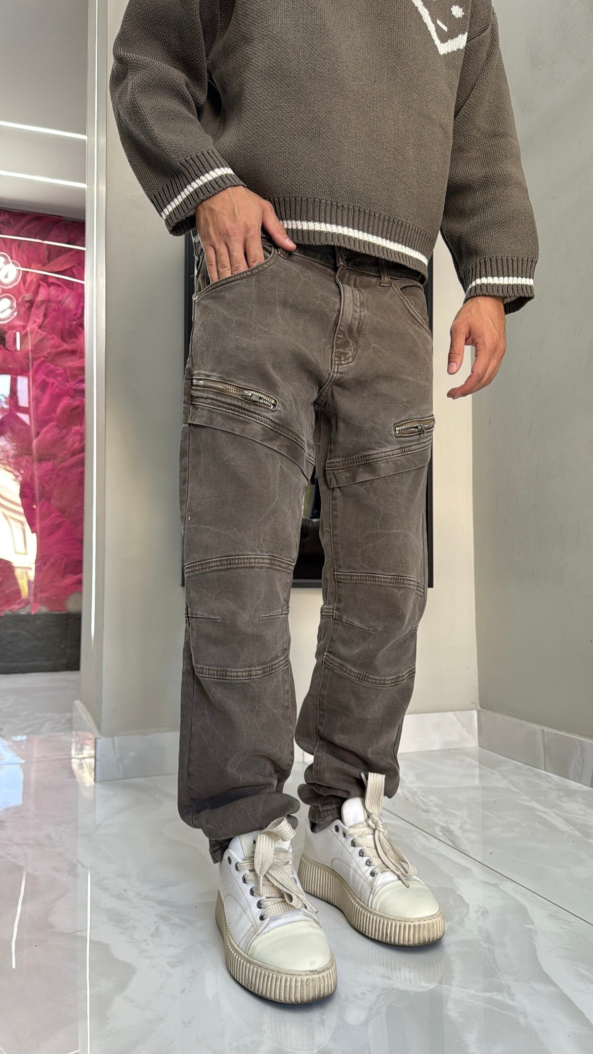 Jeans Biker Dark 0.7