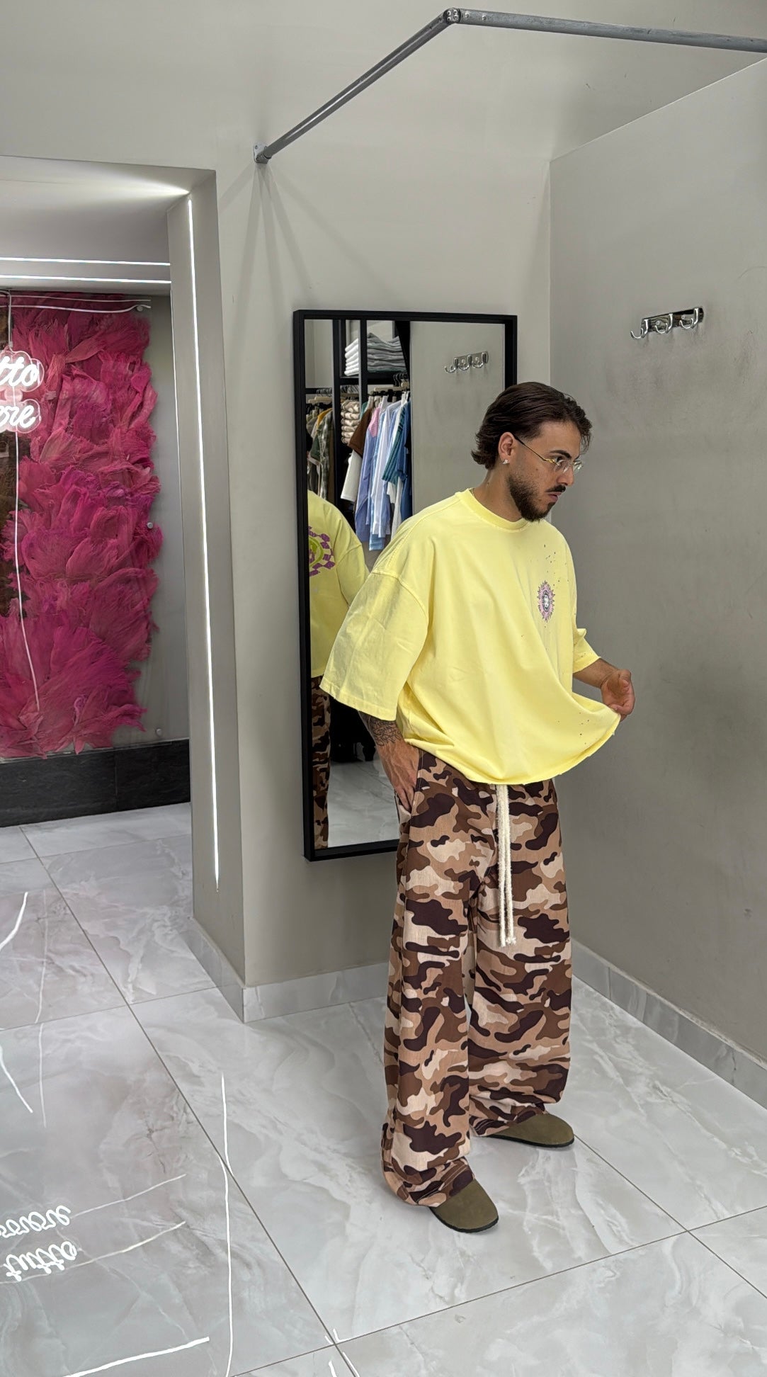 T-shirt Surfer Yellow