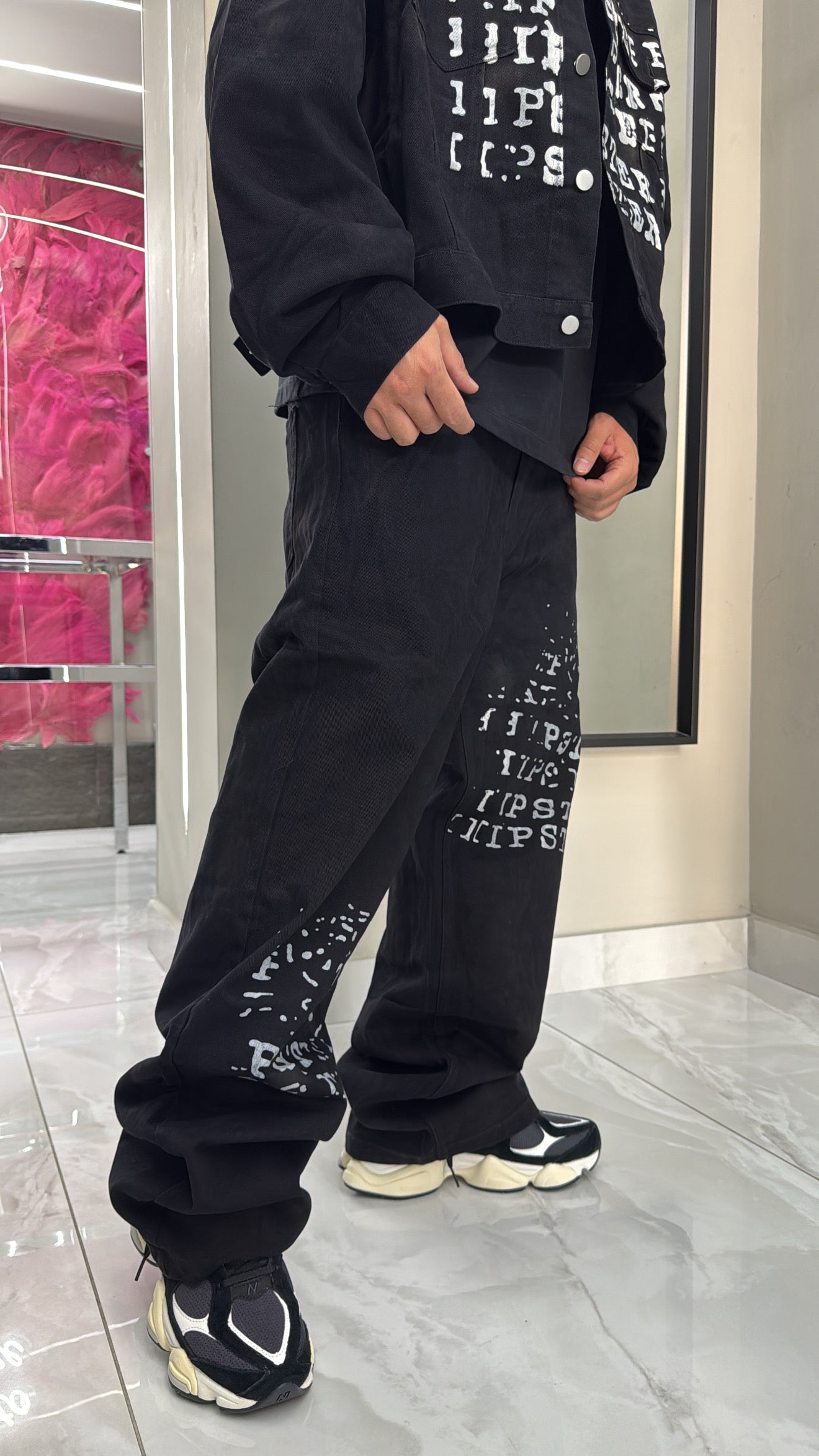 Coordinato Text black