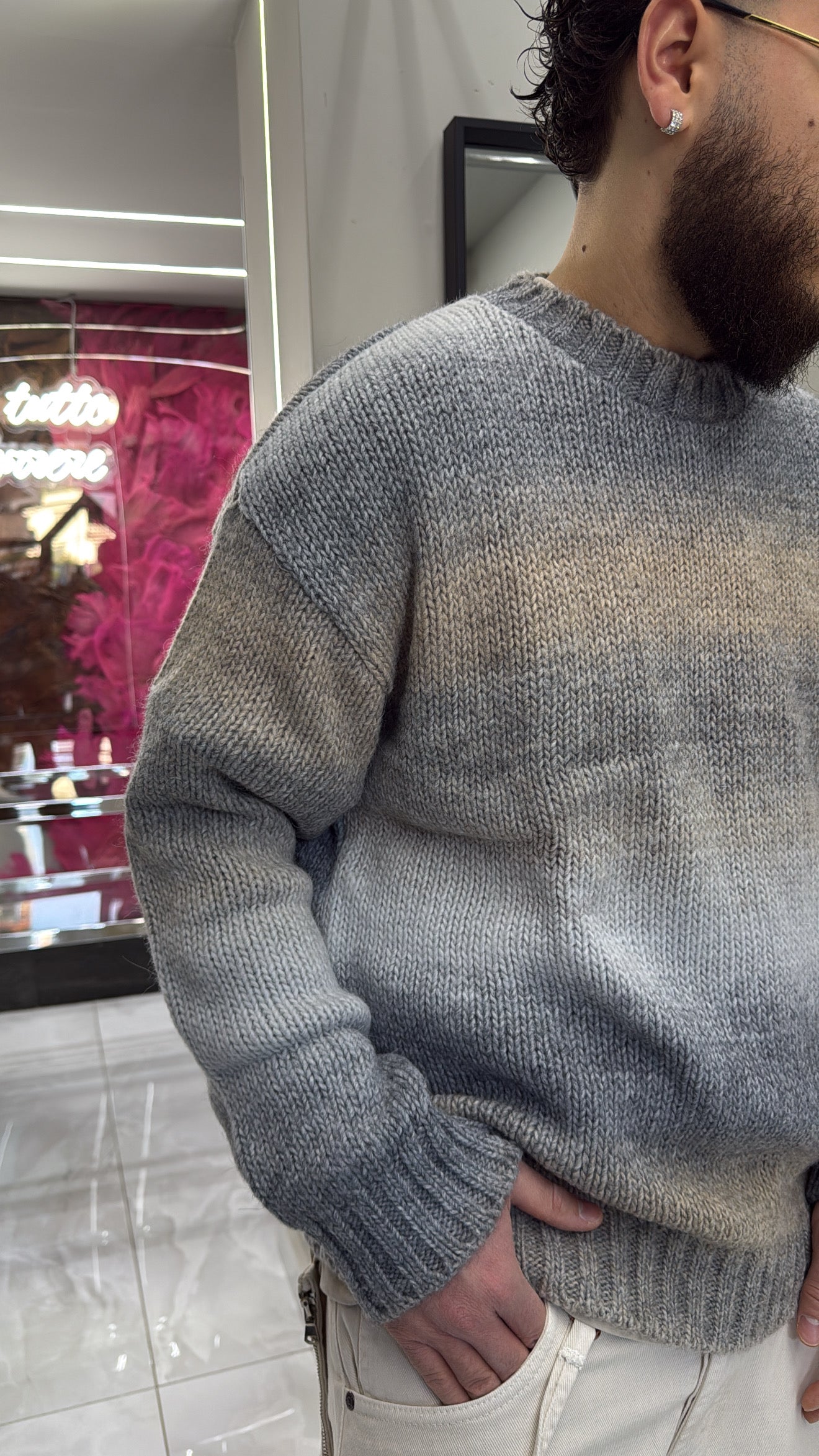 Maglione Fumè light