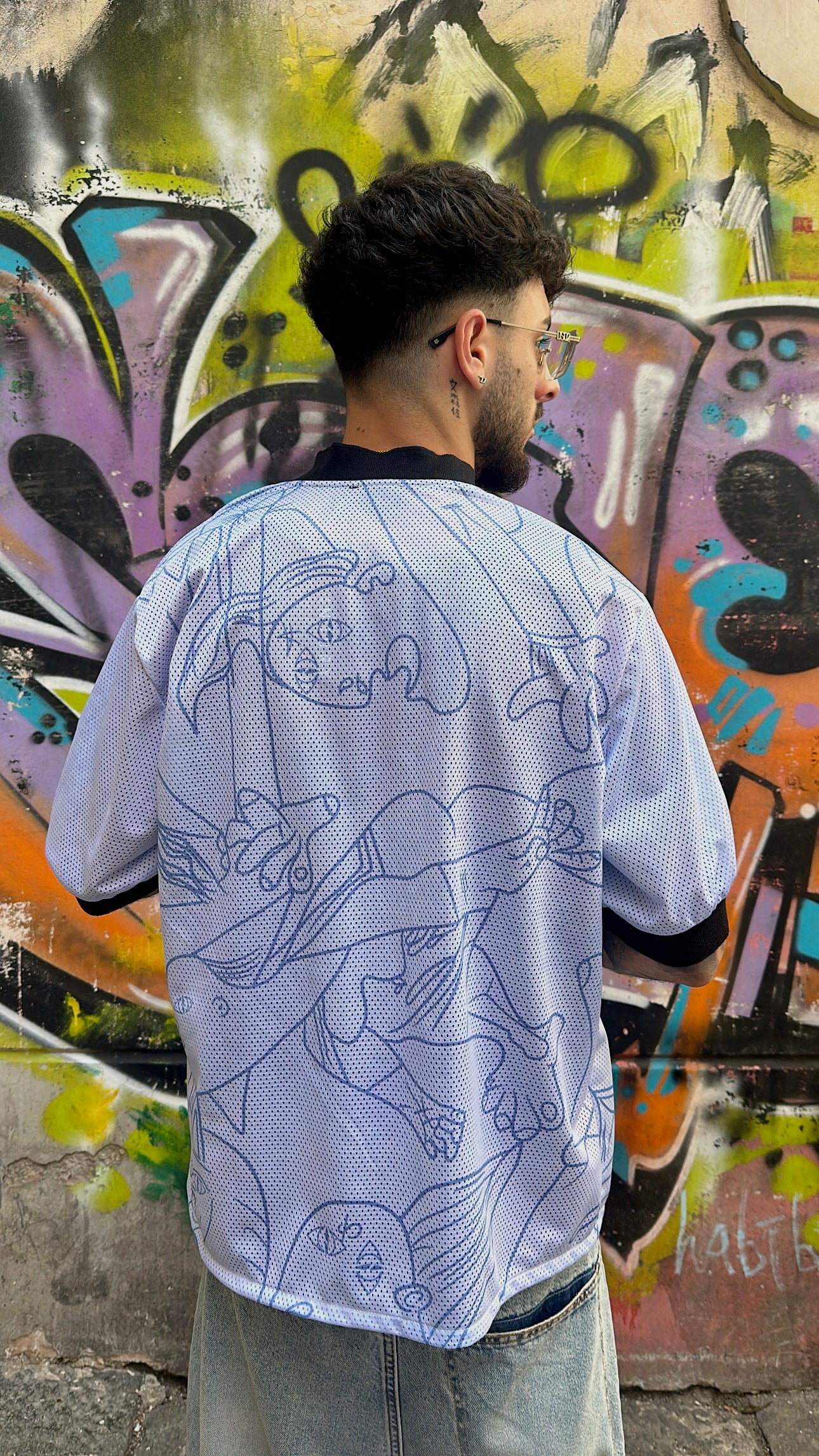 Camicia Guernica Sky