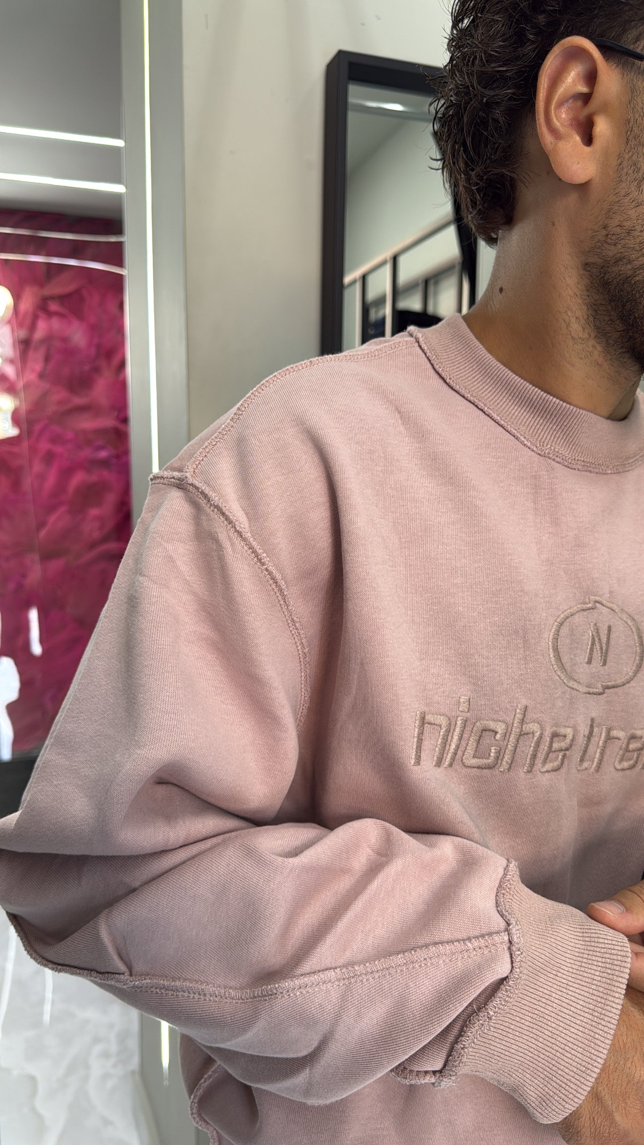 Felpa Niche Pink
