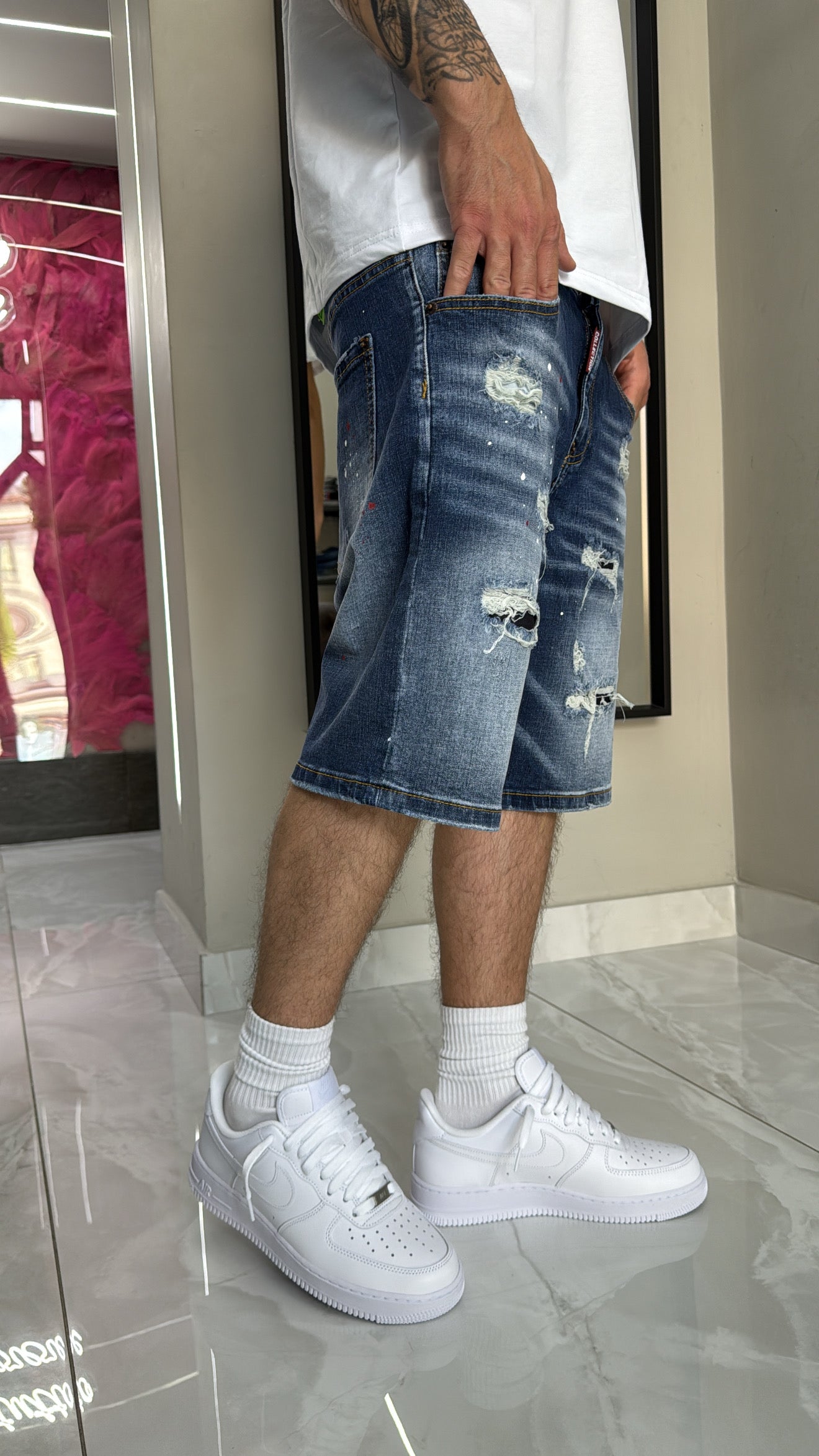 Jeans Short Royal