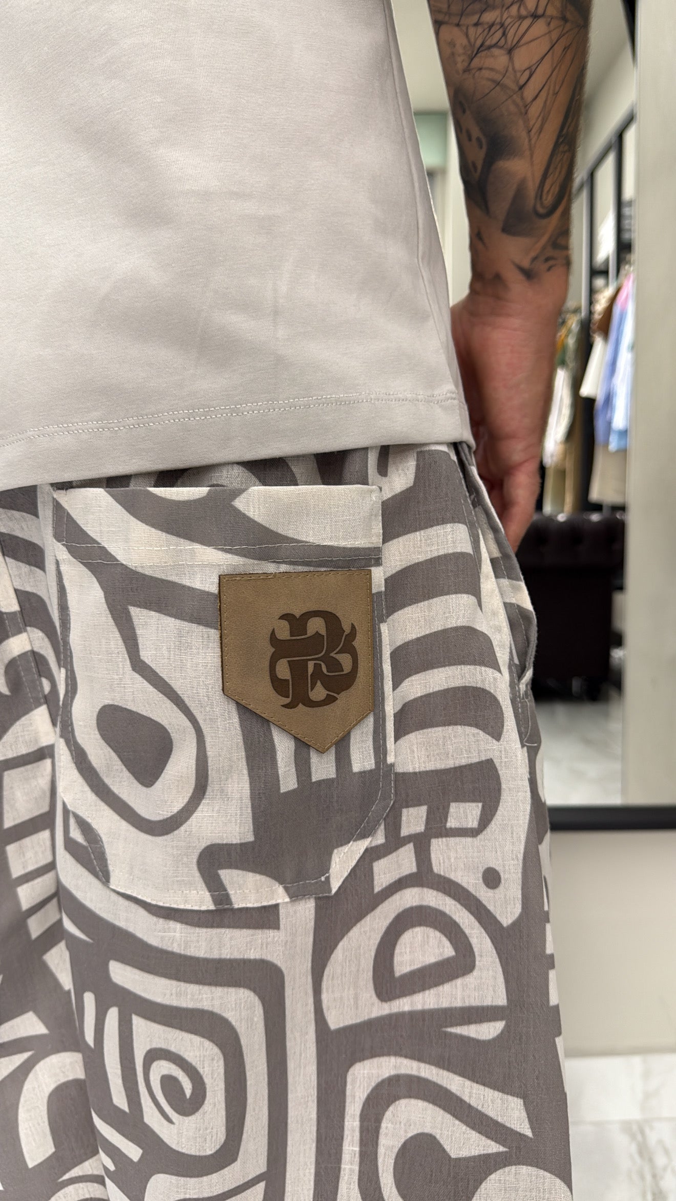 Pantalone Lino Maori