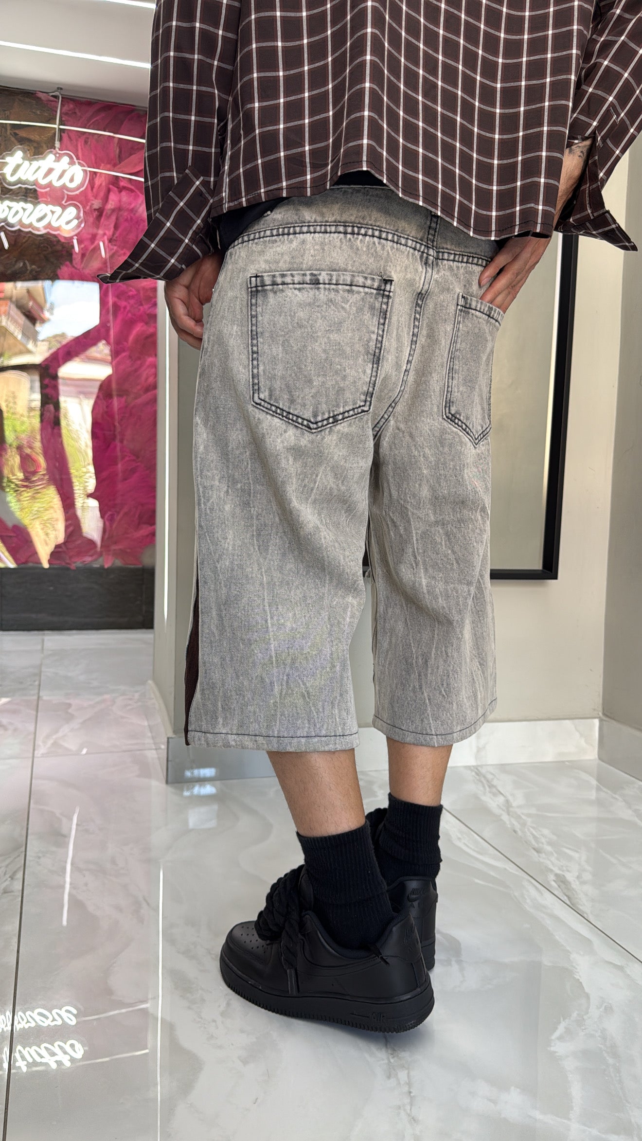 Jeans Jorts Relax Custom