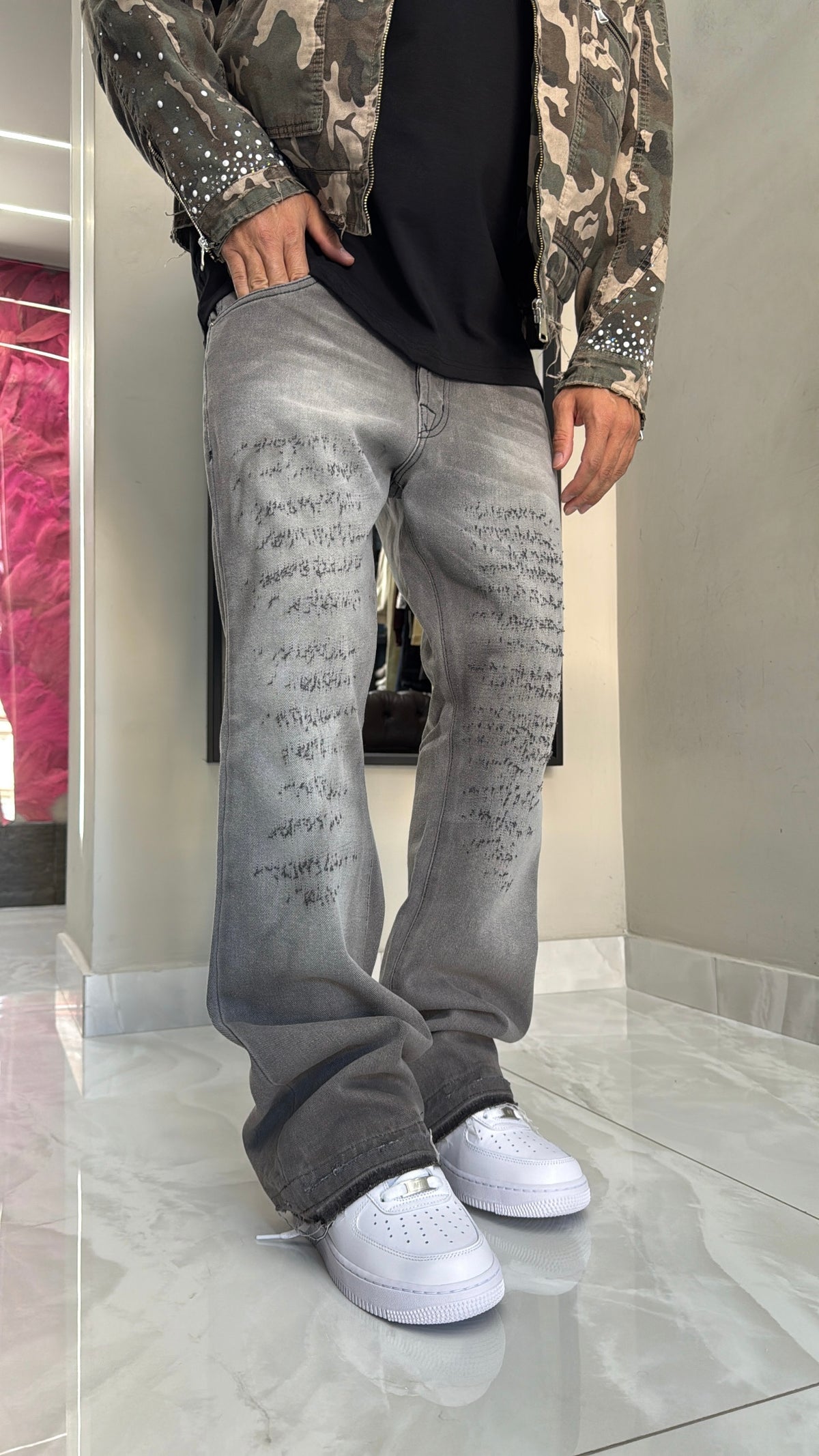 Jeans Flared Dark 1.5