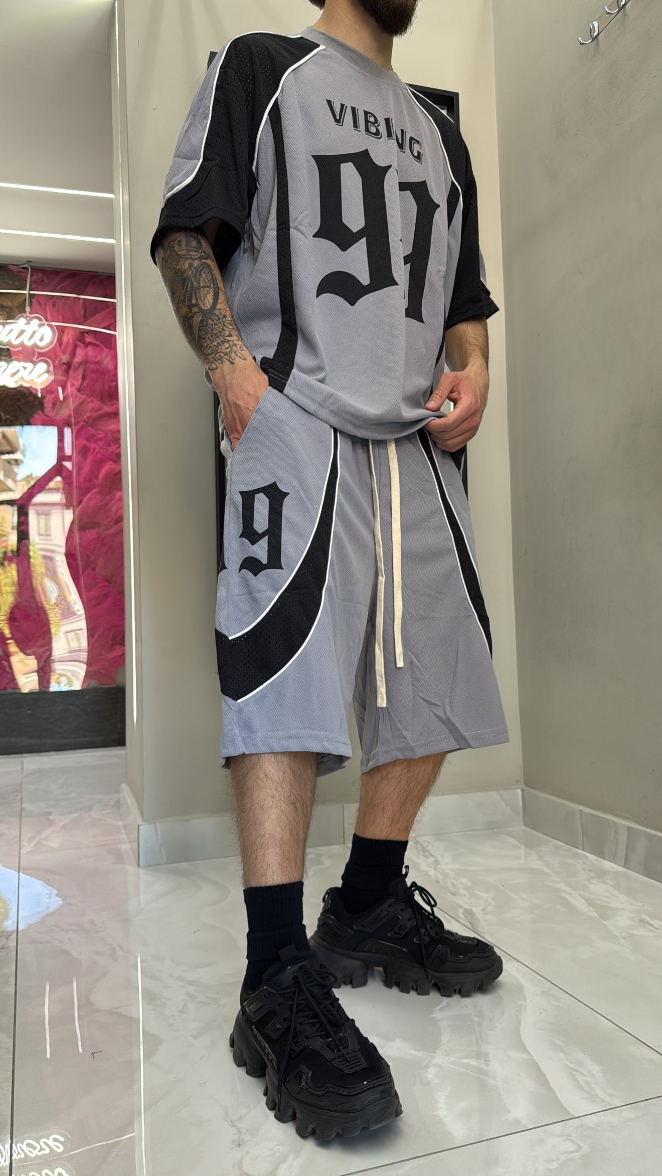Coordinato Vibing 99 Grey