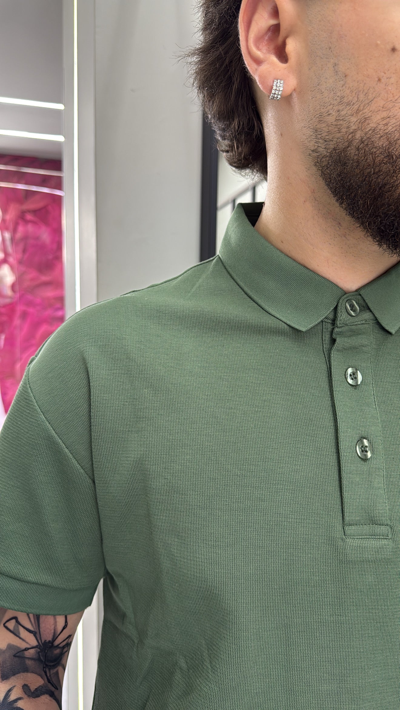 Polo Fluffy green