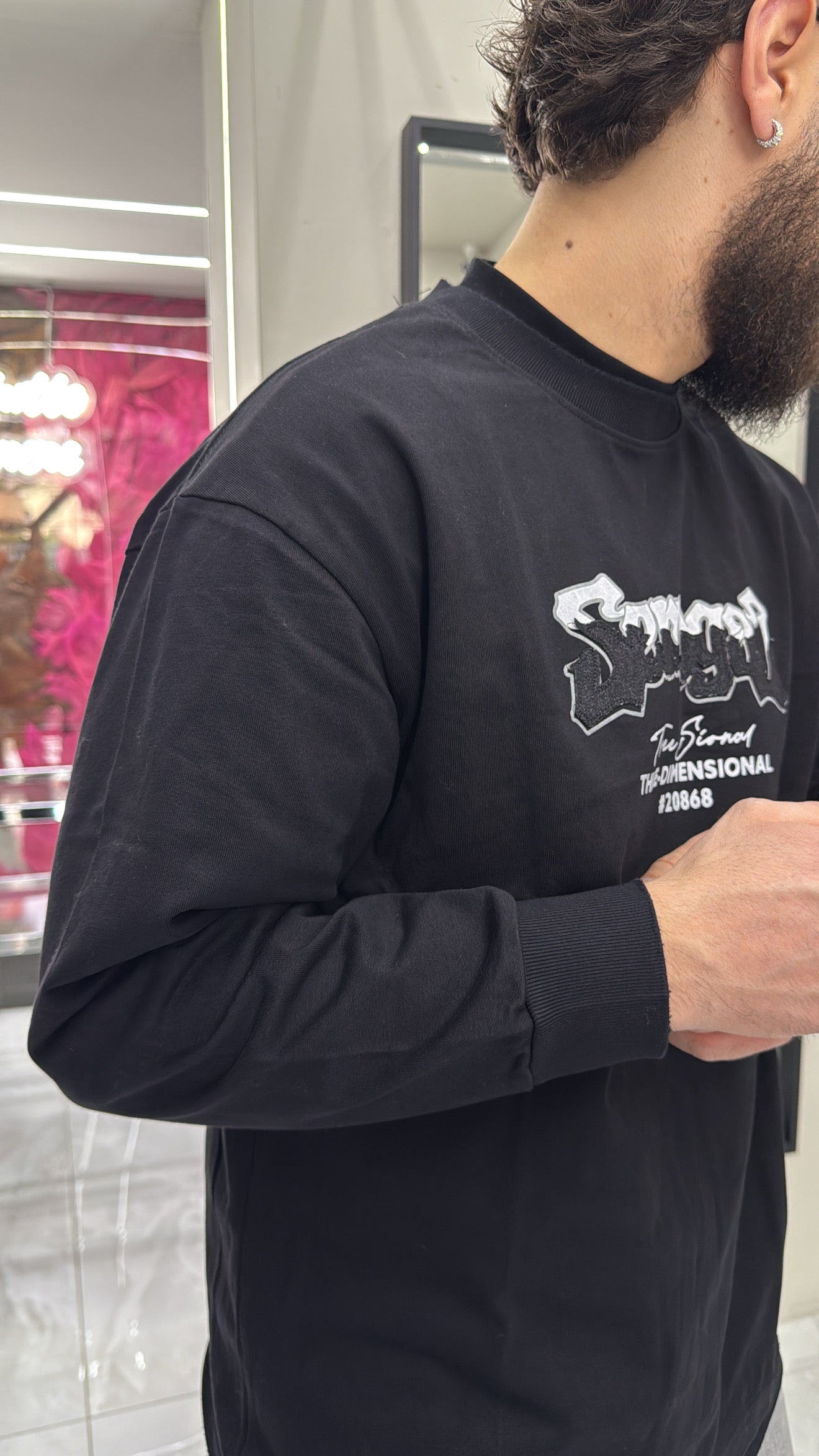 Longsleeve Dimensional Crop