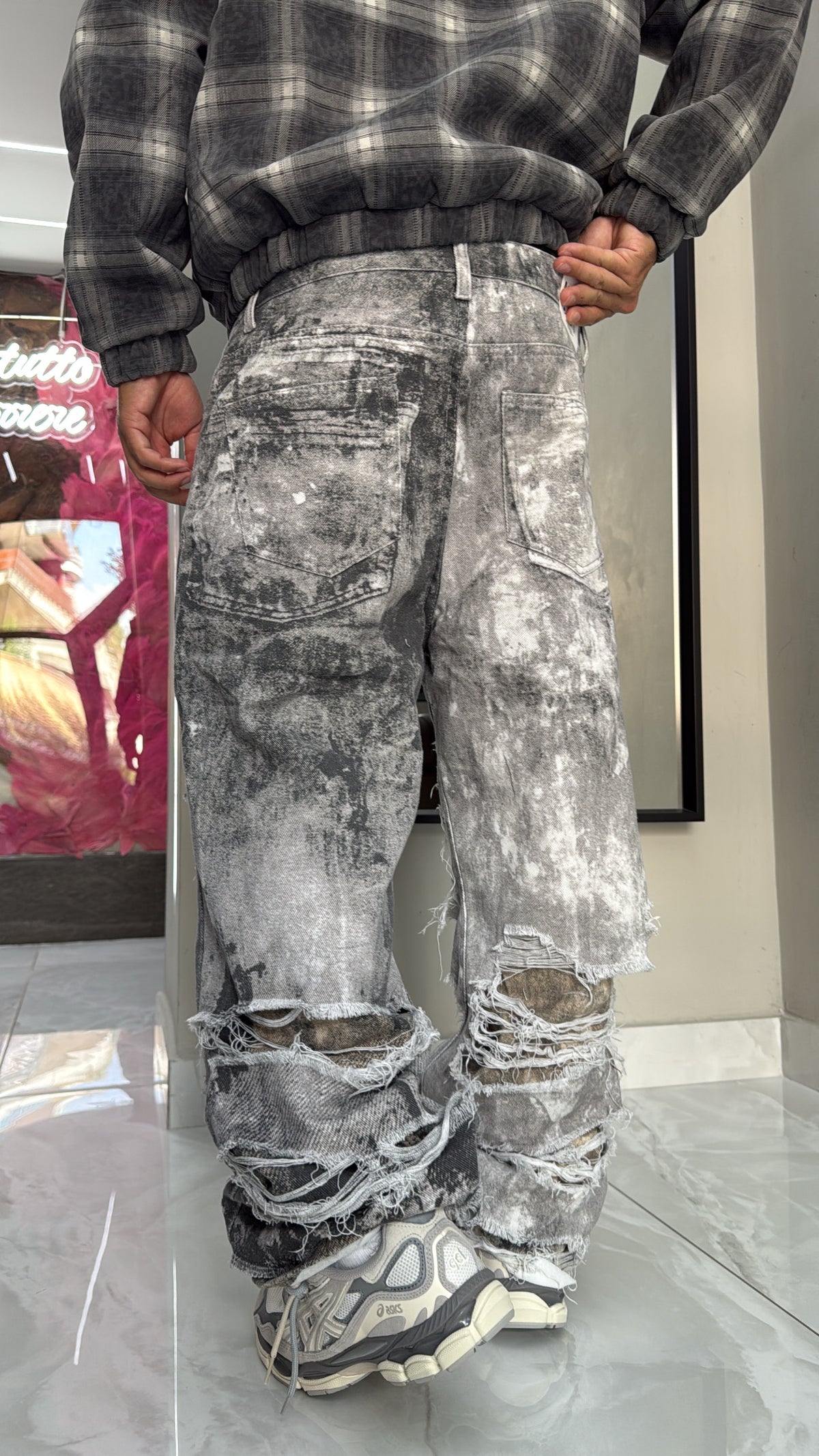 Jeans Ripped Distressed