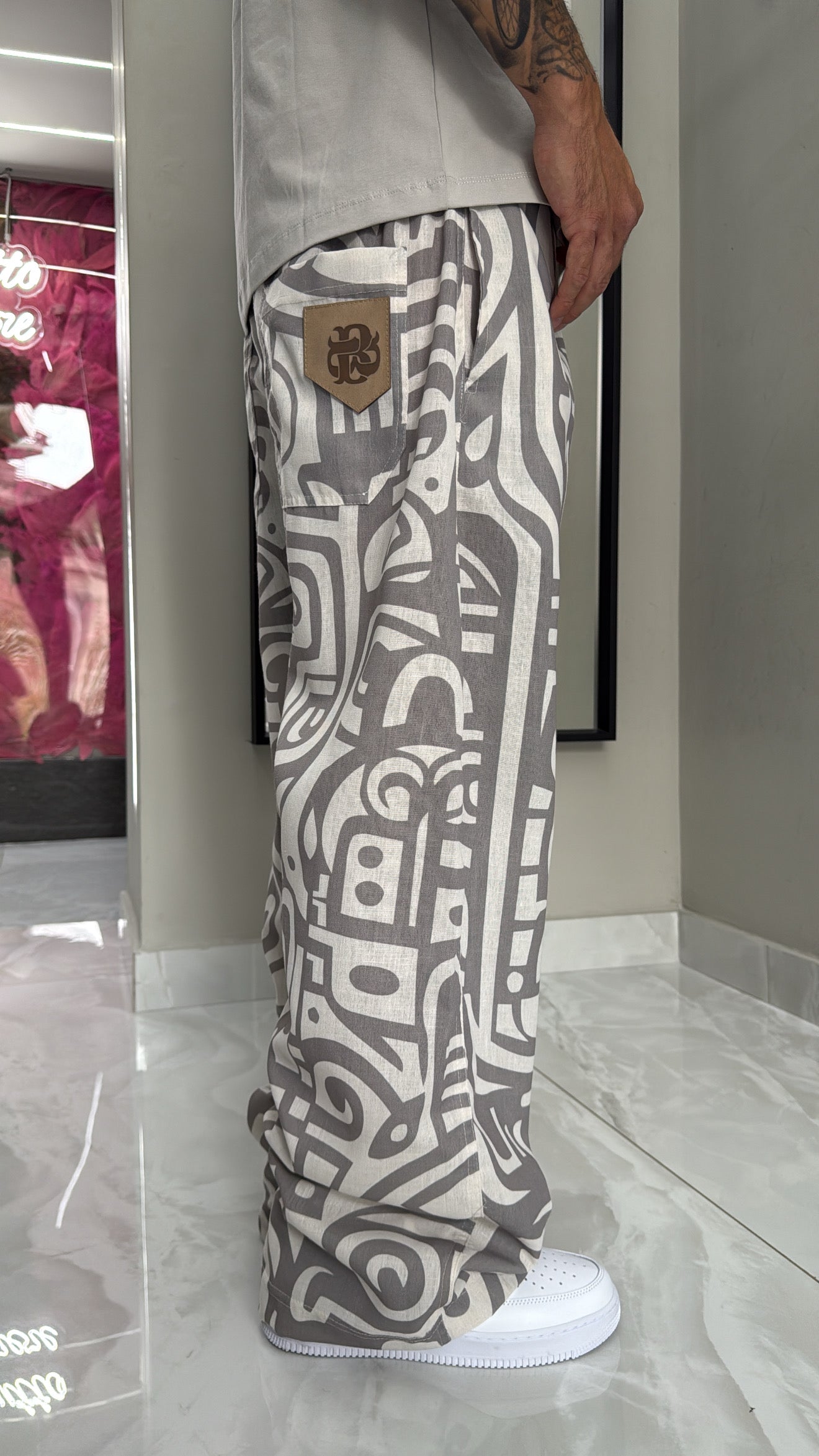 Pantalone Lino Maori