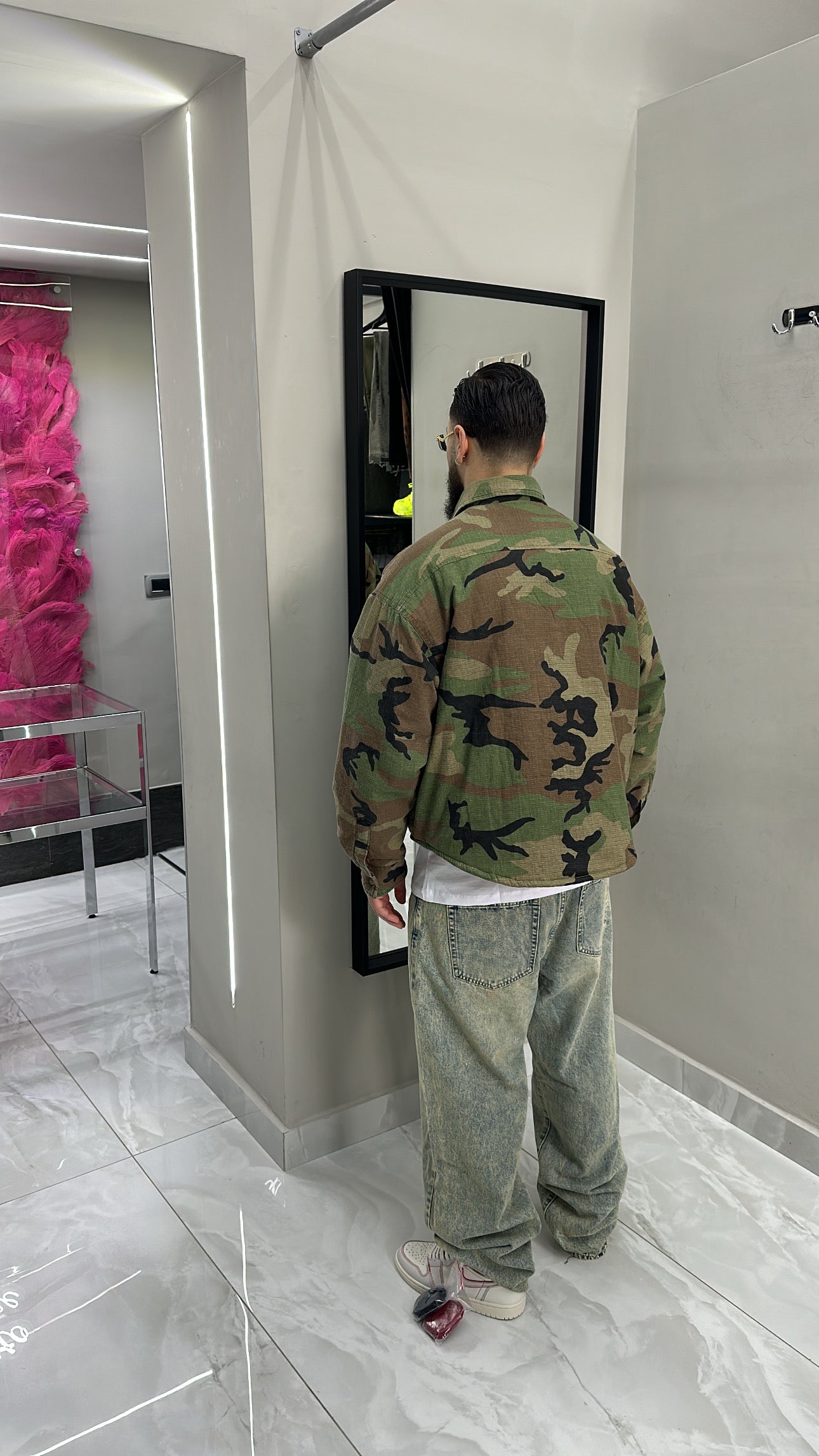 Giacca Military Crop